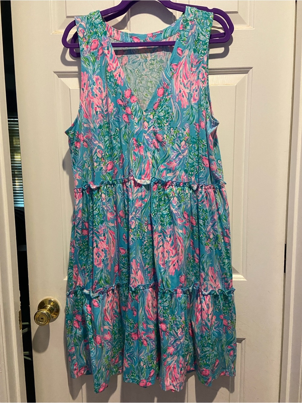 Lilly Pulitzer Lorina Dress XL - EUC/ Like New